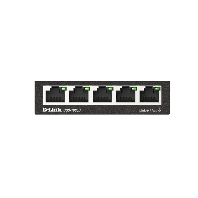 Коммутатор D-Link DGS-1005D/R1A 5x1Гбит/с неуправляемый