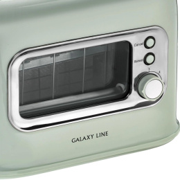Тостер GALAXY LINE GL 2914,  мятный [гл2914л]