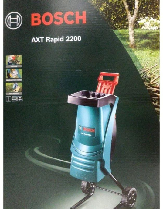 Садовый измельчитель Bosch AXT Rapid 2200 2200Вт 3650об/мин