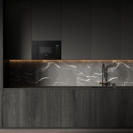 Встраиваемая микроволновая печь WEISSGAUFF HMT-206 Compact, 20л, 700Вт, черный [432897]