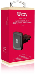 NONAME Держатель Uzay магнитный черный для смартфонов UZ-MM-01-BK