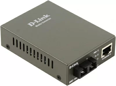 Конвертер D-Link DMC-F02SC /A1A 100Base-TX to MM 100Base-FX конвертер (1UTP 1SC)