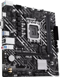 Материнская плата ASUS PRIME H610M-K ARGB mATX, 234х203мм, Intel H610, 2xDDR5 DIMM, 4800-5600МГц, до 96GB, звук 7.1, 4 x SATA 6Gb/s, 1хM.2, 1 x PCIe