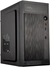 Корпус mATX KINGPRICE KPCC-MN211, Mini-Tower, без БП,  черный