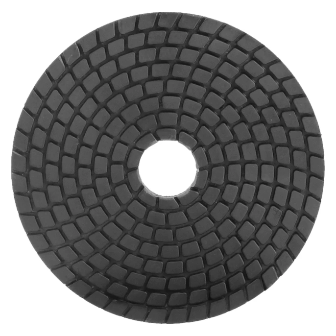 Диск алмазный гибкий шлифовальный 100 мм; 1500 mesh для работы с подачей воды MESSER DIY 04.100.150