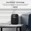 Портативная колонка Tronsmart Element T6 Max 60W акустическая система 2.1, технология SoundPulse, Bluetooth 5.0 до 20м, 360-градусный объемный звук, до 20 часов воспроизведения, IPX5 Waterproof