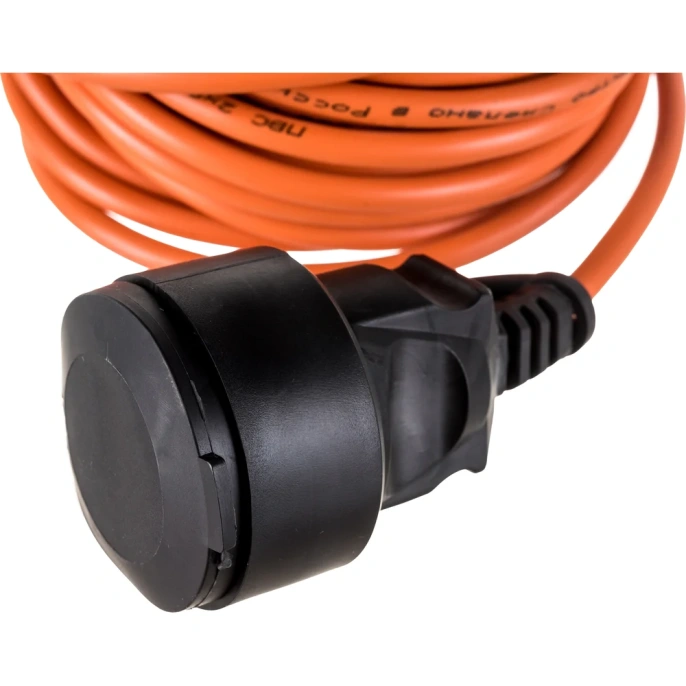 Удлинитель шнур Gigant б/з ПВС 2х0,75 6A 10м IP 44 PE-013 (Россия)