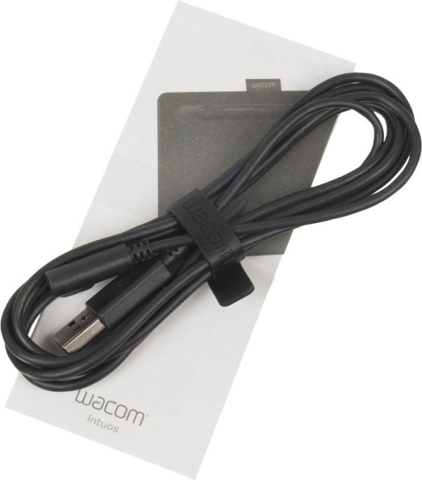 Графический планшет Wacom Intuos S CTL-4100WLK-N, A6,  черный