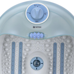 Гидромассажная ванночка для ног Vitek 1381-VT-02 белый/синий