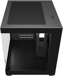 Корпус mATX BLOODY CC-121, Mini-Tower, без БП,  черный [cc-121-bk]