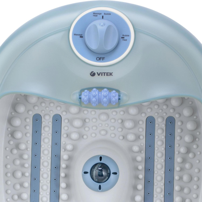 Гидромассажная ванночка для ног Vitek 1381-VT-02 белый/синий