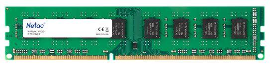 Оперативная память Netac Basic DIMM 4GB DDR3-1600 PC3-12800 C11 11-11-11-28 1.5V Memory module NTBSD3P16SP-04