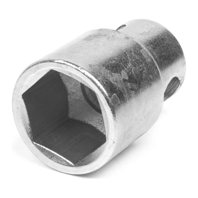 Головка торц. высокая HORTZ41 HORTZ (под вороток) хромированная 121344