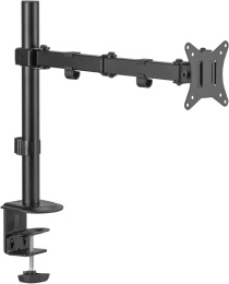 Кронштейн для мониторов Cactus CS-VM-D32-BK, до 32", до 9кг, настольный, поворот и наклон, черный