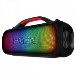 Колонка портативная SVEN PS-360 черный (24Вт, USB, Bluetooth, питание от аккумулятора) (SV-021740)