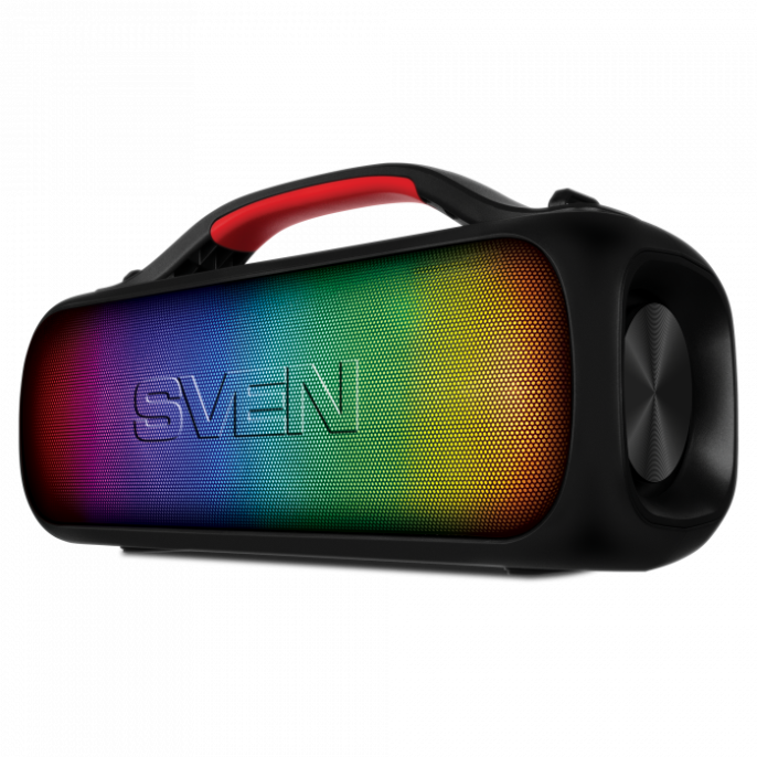 Колонка портативная SVEN PS-360 черный (24Вт, USB, Bluetooth, питание от аккумулятора) (SV-021740)