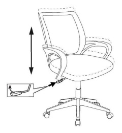 Кресло детское Бюрократ BUROKIDS 1 W, ткань, до 120кг, мультиколор (BUROKIDS 1 W-UNICORN)