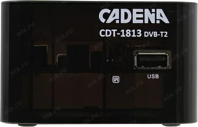 Проигрыватель CADENA CDT-1813 (Full HD A/V Player HDMI RCA USB2.0 DVB-T2 ПДУ) 046/91/00049597