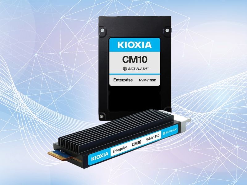 Kioxia представила корпоративные SSD PCIe 6.0 объёмом до 61,44 ТБ