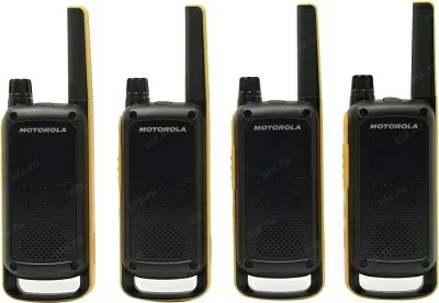 Motorola TALKABOUT T82 EXTREME QUAD 4 порт. радиостанции (PMR446 10 км 16 каналов LCD з/у NiMH)