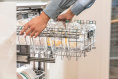 Встраиваемая посудомоечная машина Gorenje GV642D90, полноразмерная, ширина 59.8см, полновстраиваемая, загрузка 14 комплектов