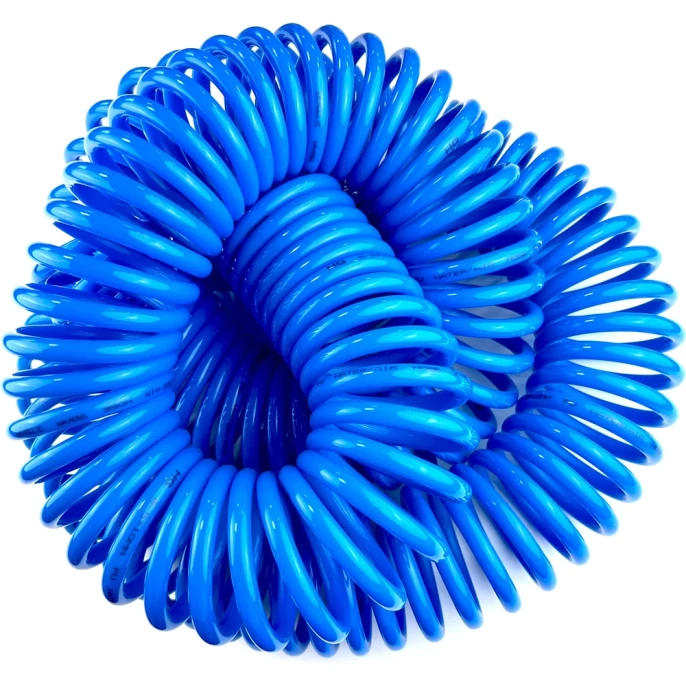 Шланг спиральный пневматический HG полиуретановый 6,5x10 мм, 30 м 1899661