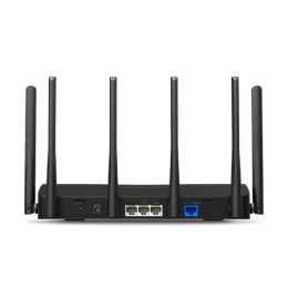 Wi-Fi роутер MERCUSYS MR47BE,  Wi-Fi 7,  BE9300,  2.4/5/6ГГц, 3 LAN,  черный