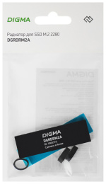 Радиатор Digma DGRDRM2A для 2280, металлический, Ret