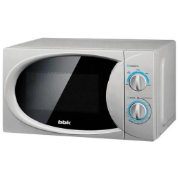 BBK 20MWS-714M/S Микроволновая печь, 20 л, 700 Вт, металлик