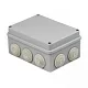 EKF plc-kmr-050-042 Коробка распаячная КМР-050-042 пылевлагозащитная, 10 мембранных вводов, уплотнительный шнур (196х142х80) EKF PROxima