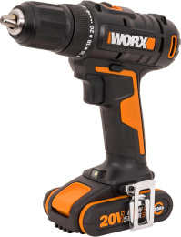 Шуруповерт WORX WX108, 2Ач,  с двумя аккумуляторами