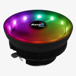 Cooler Aerocool Core Plus ARGB {110W / ARGB / PWM / Intel 115*/775/1200/1700 AMD / Clip"}