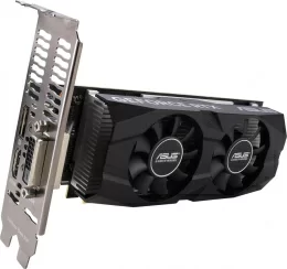 Видеокарта Asus PCI-E 4.0 RTX3050-O6G-LP-BRK NVIDIA GeForce RTX 3050 6Gb 96bit GDDR6 1507/14000 DVIx1 HDMIx1 DPx1 HDCP Ret low profile