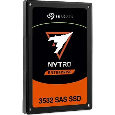 2.5  6.4TB Seagate Nytro 3532 Enterprise SSD XS6400LE70084 SAS 12Gb/s, 2200/1650, IOPS 240/120K, MTBF 2.5M, 3D eTLC, 35000TBW, 3DWPD, Bulk