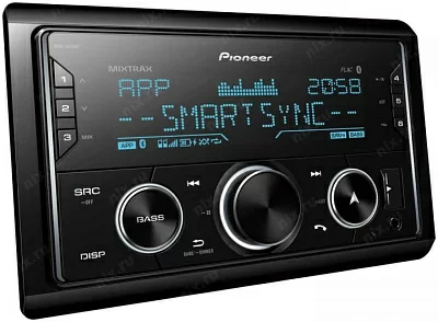 Автомагнитола Pioneer MVH-S620BT 2DIN 4x50Вт AUX DSP 3 ПДУ RDS