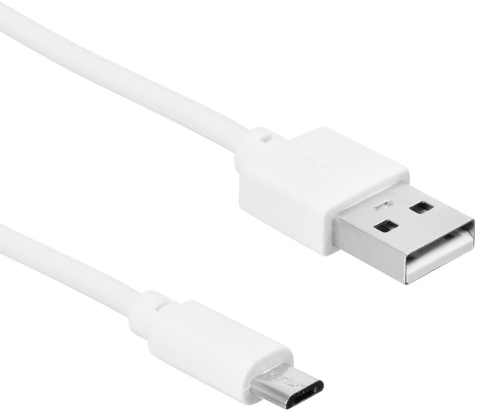 Кабель SunWind USB m -micro USB m 1м белый