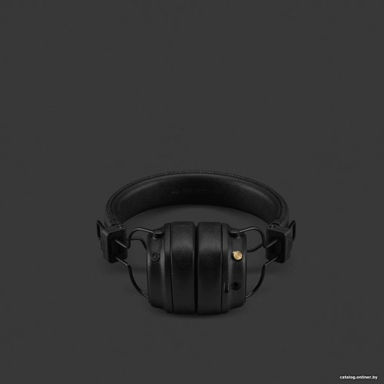 Наушники Marshall Major V Черный 1006832 беспроводные, с микрофоном, накладные, портативные, съёмный аудиокабель, Bluetooth 5.3, частотный диапазон: 20-20000 Гц, быстрая зарядка, время работы: 100 ч