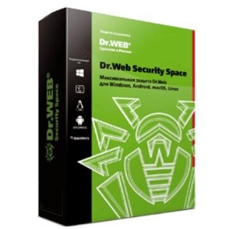 Антивирус Dr.Web Security Space 2 ПК 1 год Новая лицензия BOX [bhw-b-12m-2-a3]