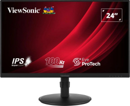 23.8" Монитор ViewSonic VA2408-HDJ,  1920x1080,  IPS,  100Гц,  1хHDMI,  1хDP,  черный
