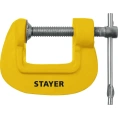Чугунная струбцина STAYER SG-25 тип G, 25 мм 3215-025