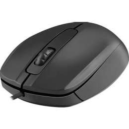 Мышь проводная Defender Alpha MB-507, оптическая, USB, 1000dpi, черный [52507]
