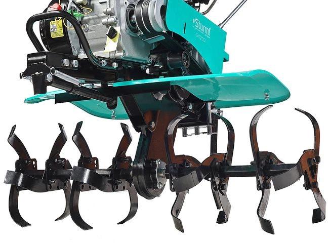 Мотоблок STURM! GK7210CI, бензиновый, 5.3кВт, 7л.с.