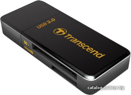 USB 3.0 Multi-Card Reader F5 All in 1 Transcend [TS-RDF5K] Black