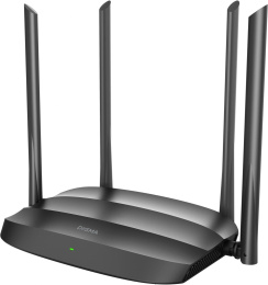 Wi-Fi роутер Digma DWR-AC1201,  Wi-Fi 5,  AC1200,  2.4/5ГГц, 3 LAN,  черный