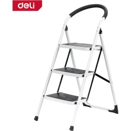 Стальная стремянка DELI dl509013 трехступенчатая макс.высота 670мм, до 150кг 123215