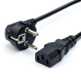 Кабель питания Gopower 00-00024054, Schuko(S22)- С13, 3*0,75мм2, 10A, черный, 1.8м, пакет {100} (101188)