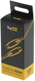 Адаптер питания TopON TOP-TCB,  20 В,  5A, 100Вт,  черный [103211]