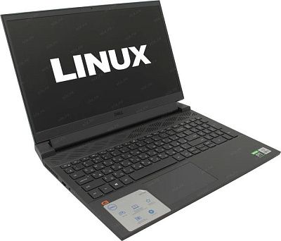 Ноутбук без сумки DELL G15 5510 Core i5-10200H 15.6  FHD 120Hz 250 nits WVA A-G 16GB (2x8G) 512GB SSD  NVIDIA RTX 3050 4GB GDDR6 Backlit Kbrd 3C (56WHr) 1y Linux Dark Shadow Grey