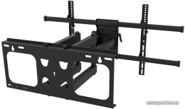Кронштейн Digis DSM-P4986 поворотно-выдвижной для плоских и изогнутых ТВ 40"-90" до 75 кг, 2x2 колена, VESA до 800x400мм, 69-635 мм от стены, наклон -15°/+5°, поворот +60°/-60°
