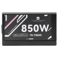 Блок питания 850W/ Power Supply Thermalright, 850W 80+ Bronze ATX, 3.0, PCIe 5.0, Full modular, 1x24 20+4 pin, 2xCPU 8 4+4 pin, 4xPCIe*2 8 6+2 pin, 3xSATA3, 1x12+4pin 12VHPWR PCIe 5.0 12+4pin 600mm , 3xMOLEX4pin, Active, 120x120mm, 150x140x86mm, APFC, b (